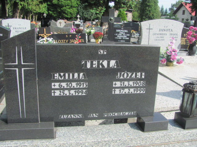 Józef Tekla 1908 Strumień - Grobonet - Wyszukiwarka osób pochowanych