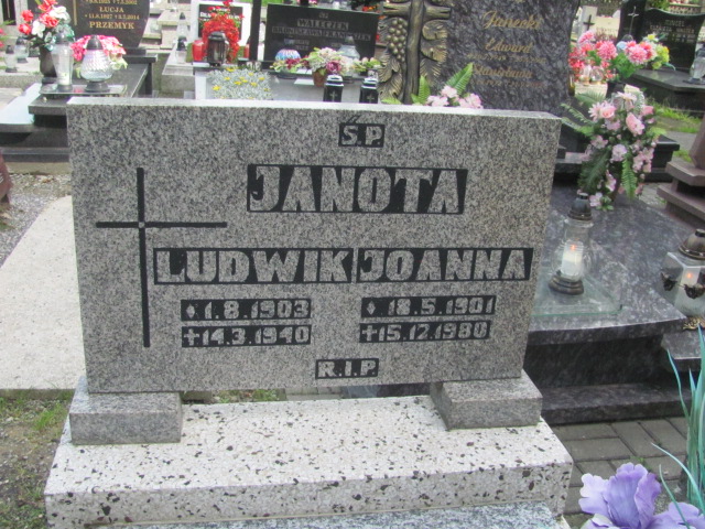 Joanna Janota 1901 Strumień - Grobonet - Wyszukiwarka osób pochowanych