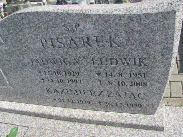 Ludwik Pisarek 1951 Strumień - Grobonet - Wyszukiwarka osób pochowanych