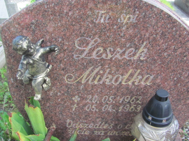 Leszek Mikolka 1962 Strumień - Grobonet - Wyszukiwarka osób pochowanych