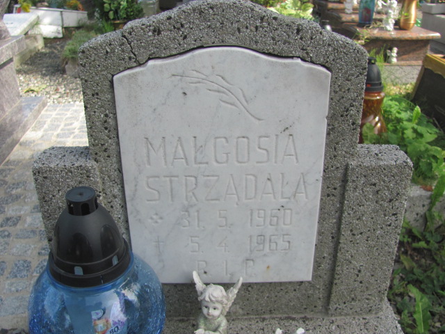 Małgorzata Strządała 1960 Strumień - Grobonet - Wyszukiwarka osób pochowanych