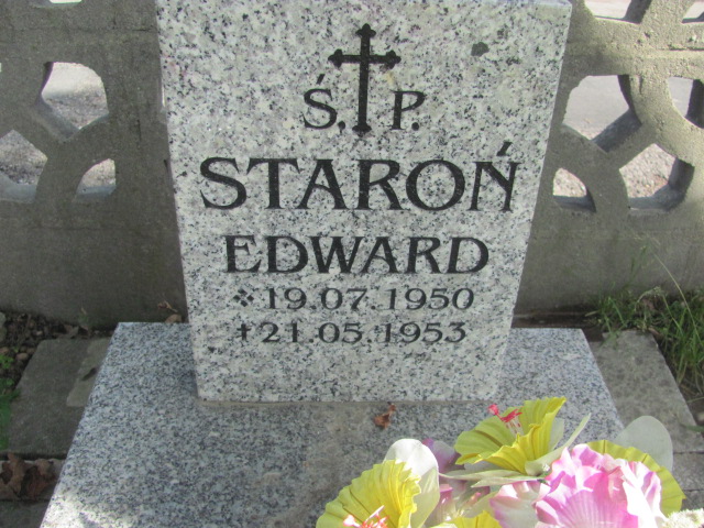 Edward Staroń 1950 Strumień - Grobonet - Wyszukiwarka osób pochowanych