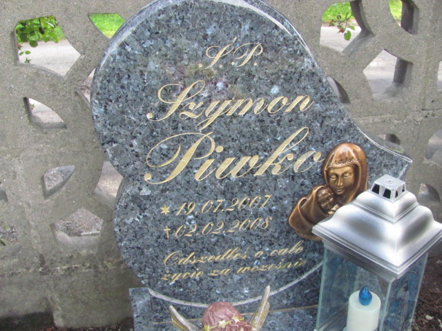 Szymon Piwko 2007 Strumień - Grobonet - Wyszukiwarka osób pochowanych