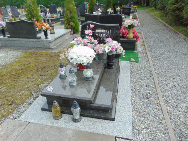 Grób Dorota Małek