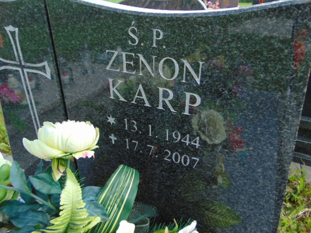 Zenon Karp 1944 Strumień - Grobonet - Wyszukiwarka osób pochowanych