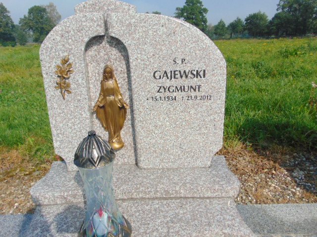Zygmunt Gajewski 1934 Strumień - Grobonet - Wyszukiwarka osób pochowanych