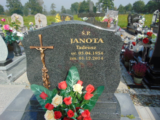 Tadeusz Janota 1954 Strumień - Grobonet - Wyszukiwarka osób pochowanych