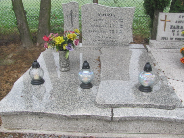 Grób Franciszek Madzia