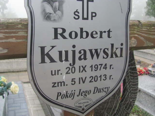 Robert Kujawski 1974 Strumień - Grobonet - Wyszukiwarka osób pochowanych