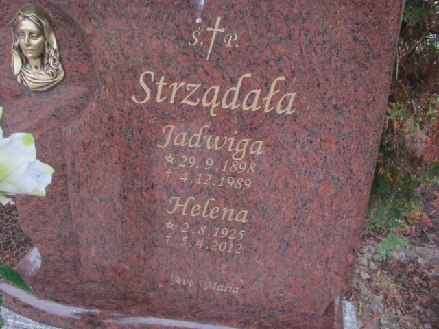 Helena Strządała 1925 Strumień - Grobonet - Wyszukiwarka osób pochowanych