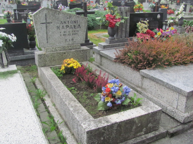 Grób Antoni Kapała