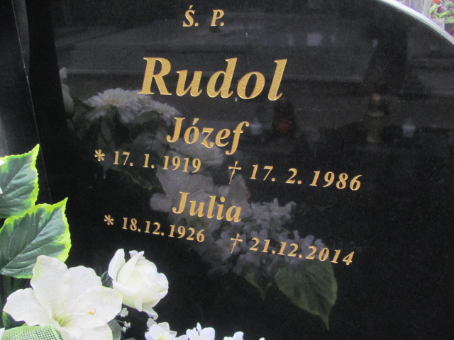 Julia Rudol 1926 Strumień - Grobonet - Wyszukiwarka osób pochowanych