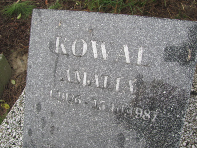 Amalia Kowal 1926 Strumień - Grobonet - Wyszukiwarka osób pochowanych