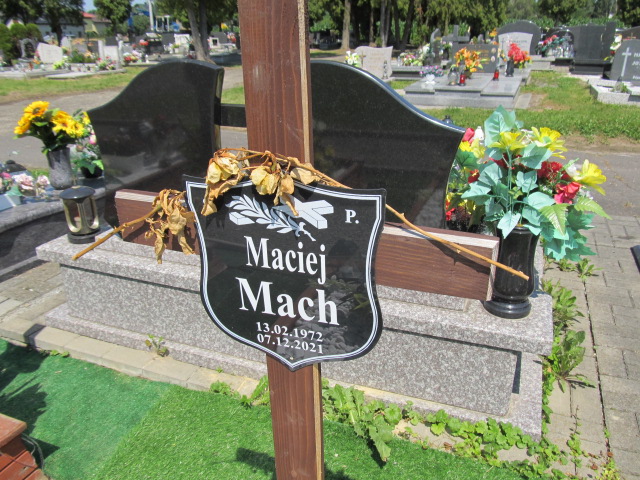 Maciej Mach 1972 Strumień - Grobonet - Wyszukiwarka osób pochowanych